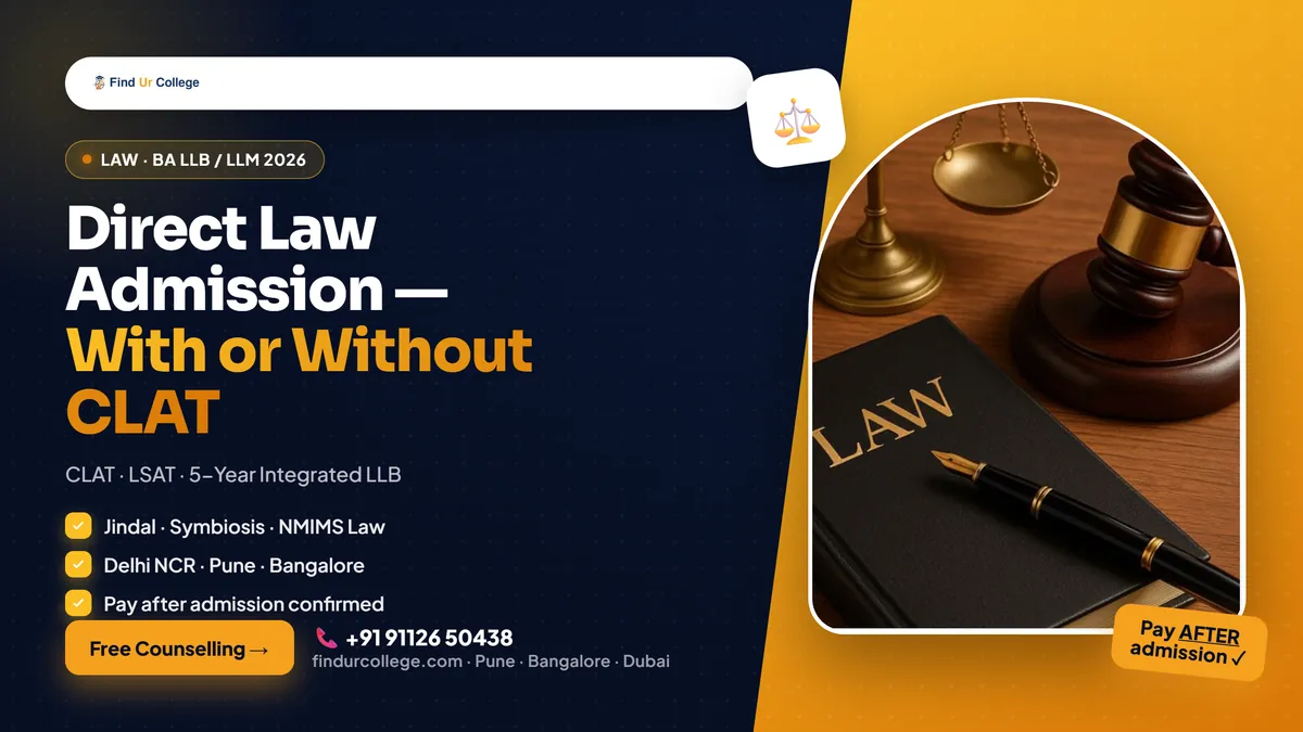 Law BA LLB / LLM admission 2026