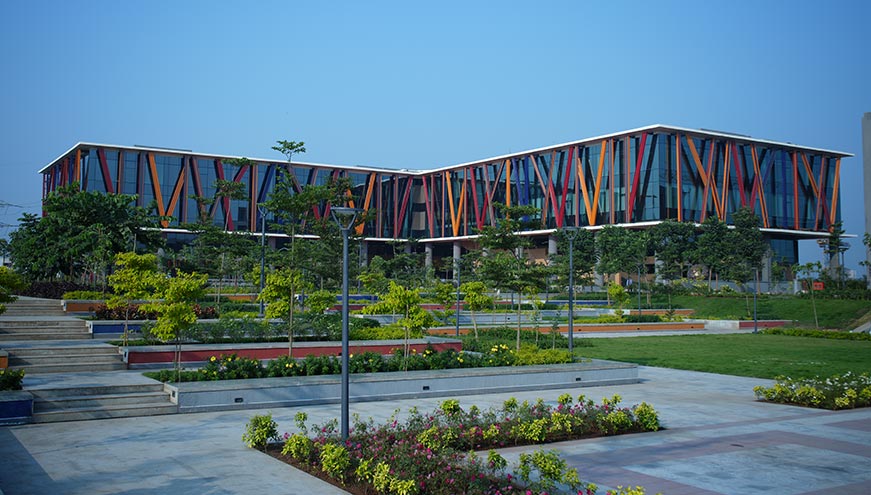 BITSoM permanent residential campus building in Kalyan, Mumbai Metropolitan Region