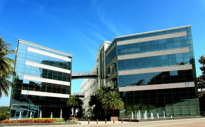 Dayananda Sagar Academy of Technology and Management (DSATM) main academic blocks with fountains, Udayapura, Kanakapura Road, Bengaluru