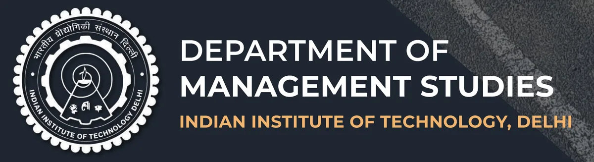Department of Management Studies, IIT Delhi official identity
