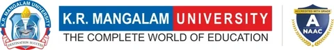 K.R. Mangalam University official logo