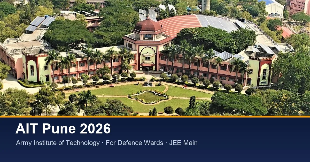 Army Institute of Technology (AIT) Pune 2026
