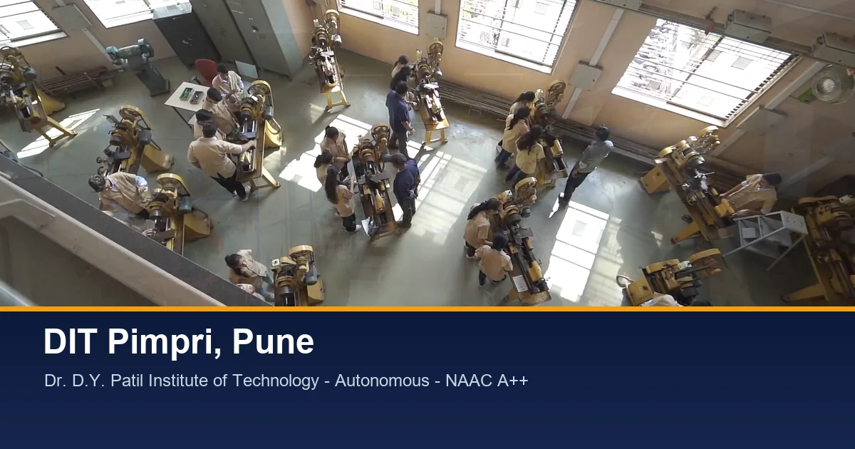 DIT Pimpri, Pune 2026