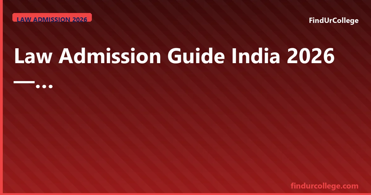 NLU Jodhpur Admission 2026