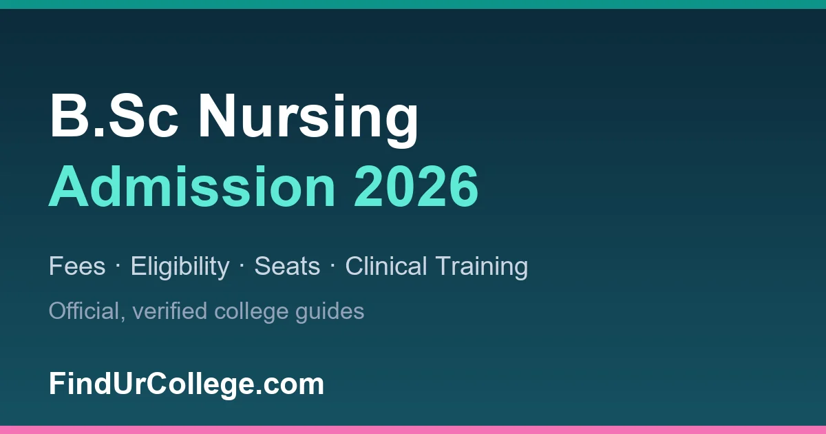 Government College of Nursing, Bangalore (Victoria Hospital)